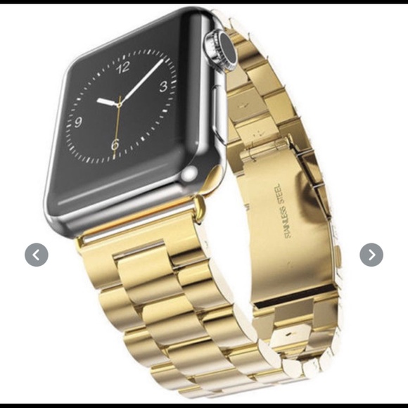 NWT 3 colors Stainless Steel Apple Watch Band - Picture 3 of 10